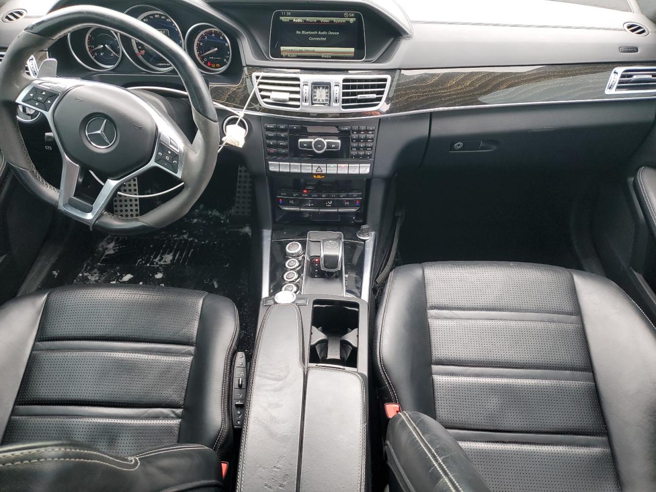 2015 Mercedes-Benz E-klasse VIN WDDHF7GB4FB111672 Copart auction photo, front end / rear end damage thumbnail 8