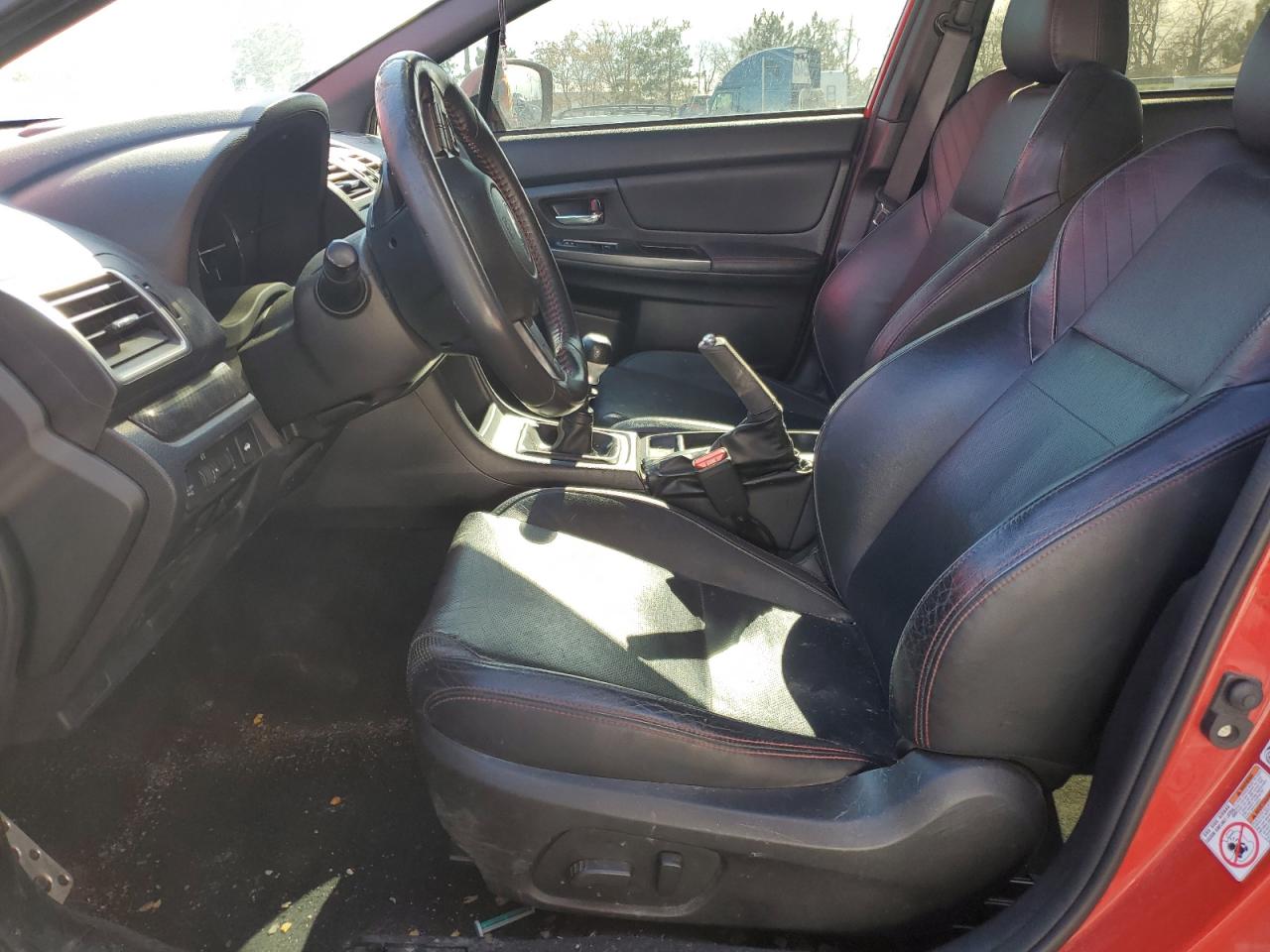 2017 Subaru WRX VIN JF1VA1L67H9826379 Copart auction photo, rear end / front end damage thumbnail 7