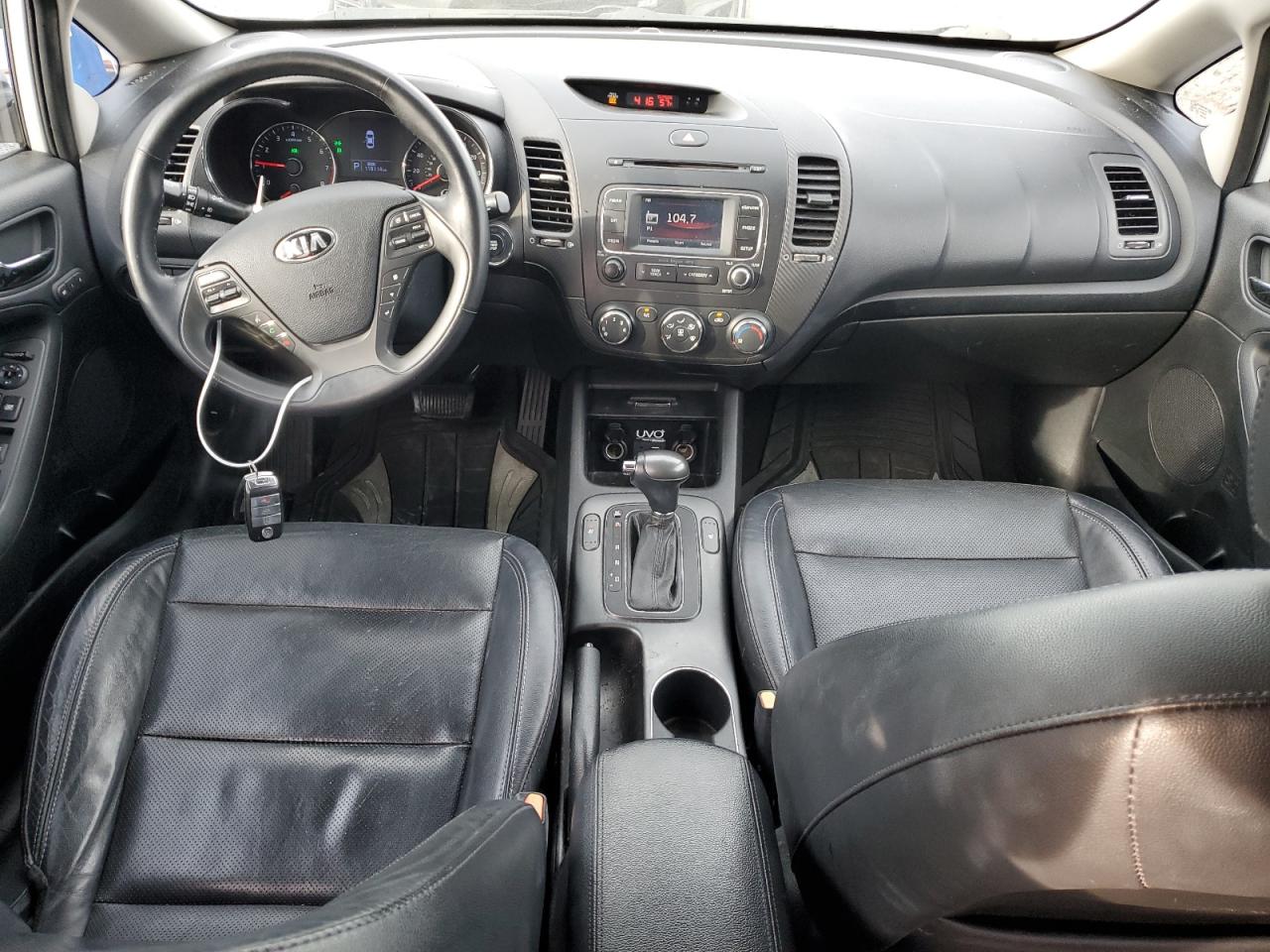 2015 KIA Forte VIN KNAFZ4A80F5390487 Copart auction photo, side damage thumbnail 8