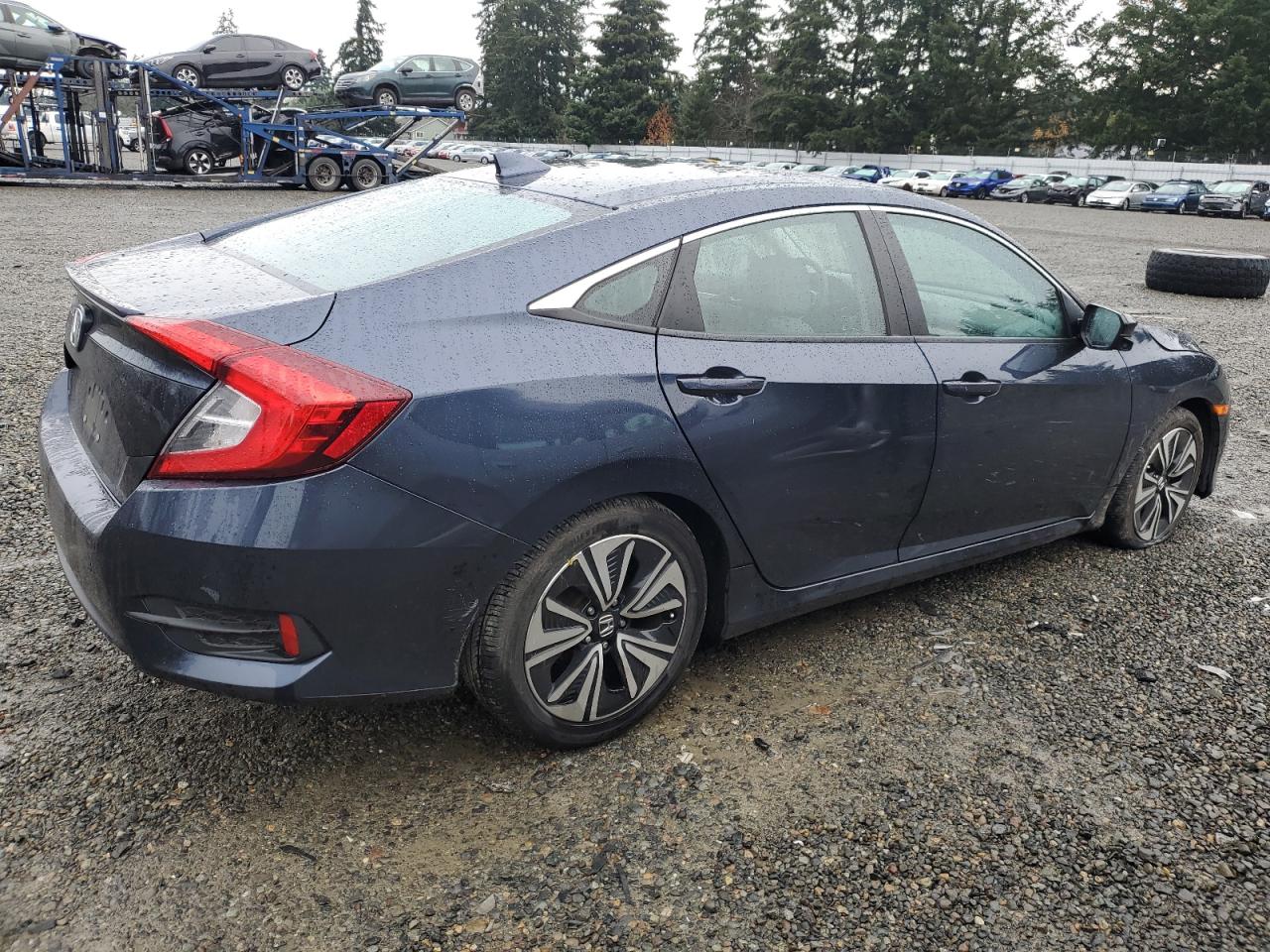 2017 Honda Civic VIN 19XFC1F35HE006730 Copart auction photo, front end damage thumbnail 3