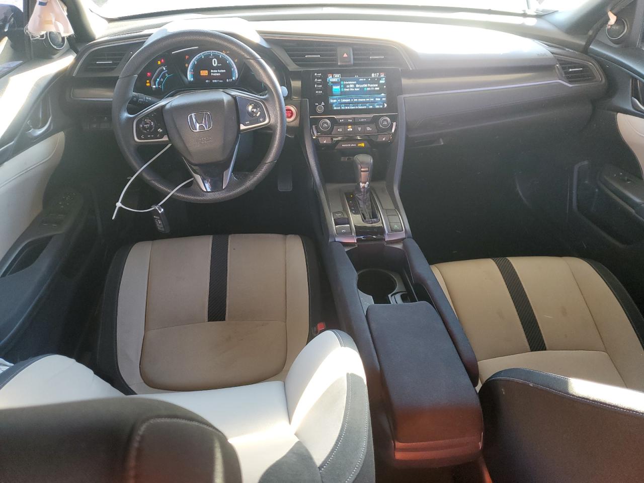 2019 Honda Civic VIN SHHFK7H65KU207010 Copart auction photo, side / rear end damage thumbnail 8