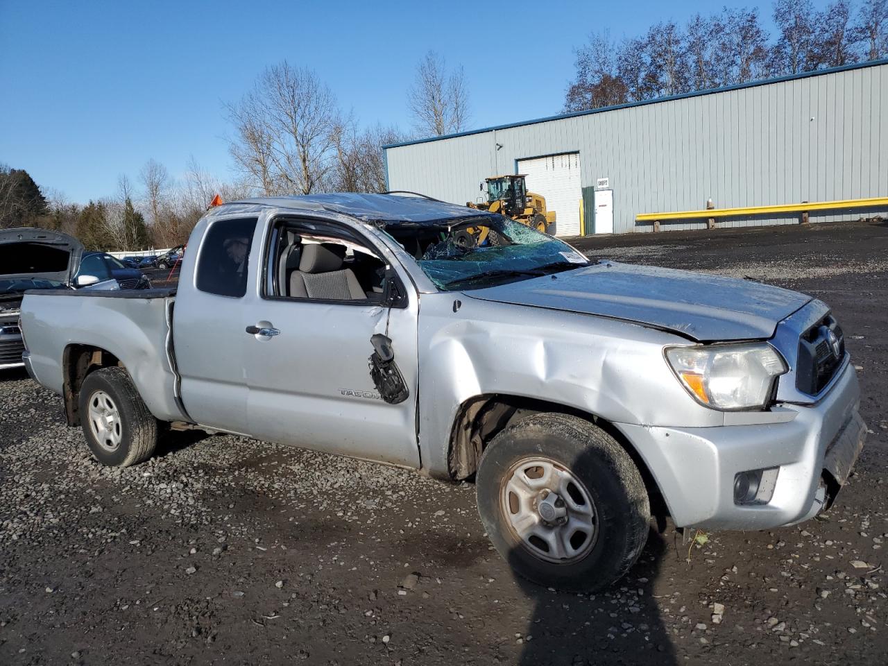 2013 Toyota Tacoma VIN 5TFTX4CN3DX024782 Copart auction photo, rollover damage thumbnail 4