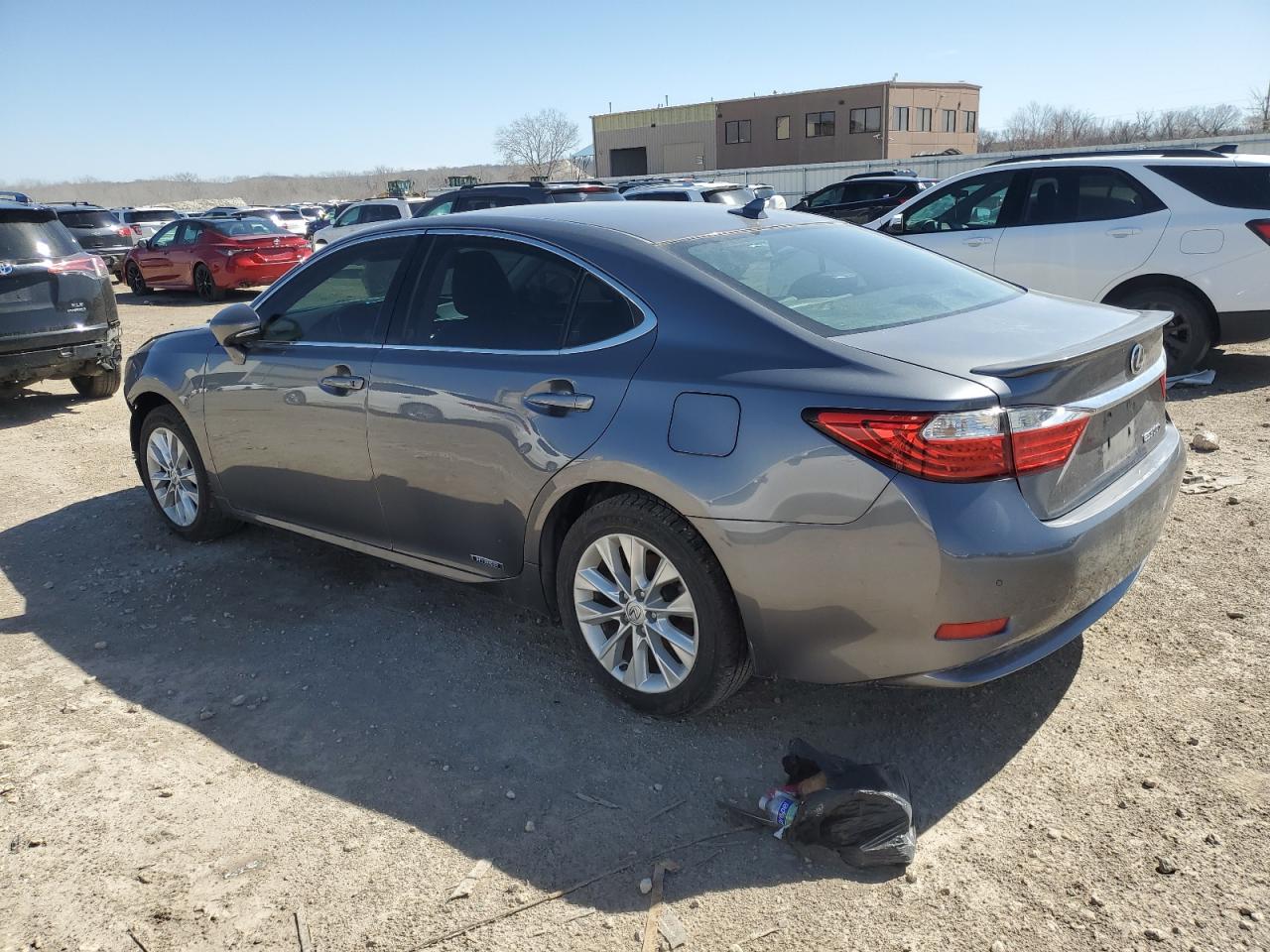 2014 Lexus ES VIN JTHBW1GG6E2075361 Copart auction photo, front end damage thumbnail 2