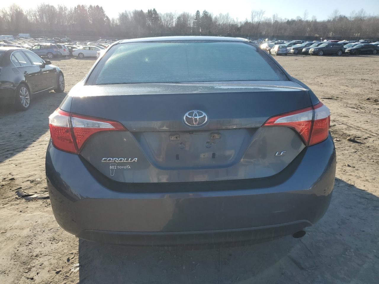 2016 Toyota Corolla VIN 5YFBURHE6GP372637 Copart auction photo, front end damage thumbnail 6