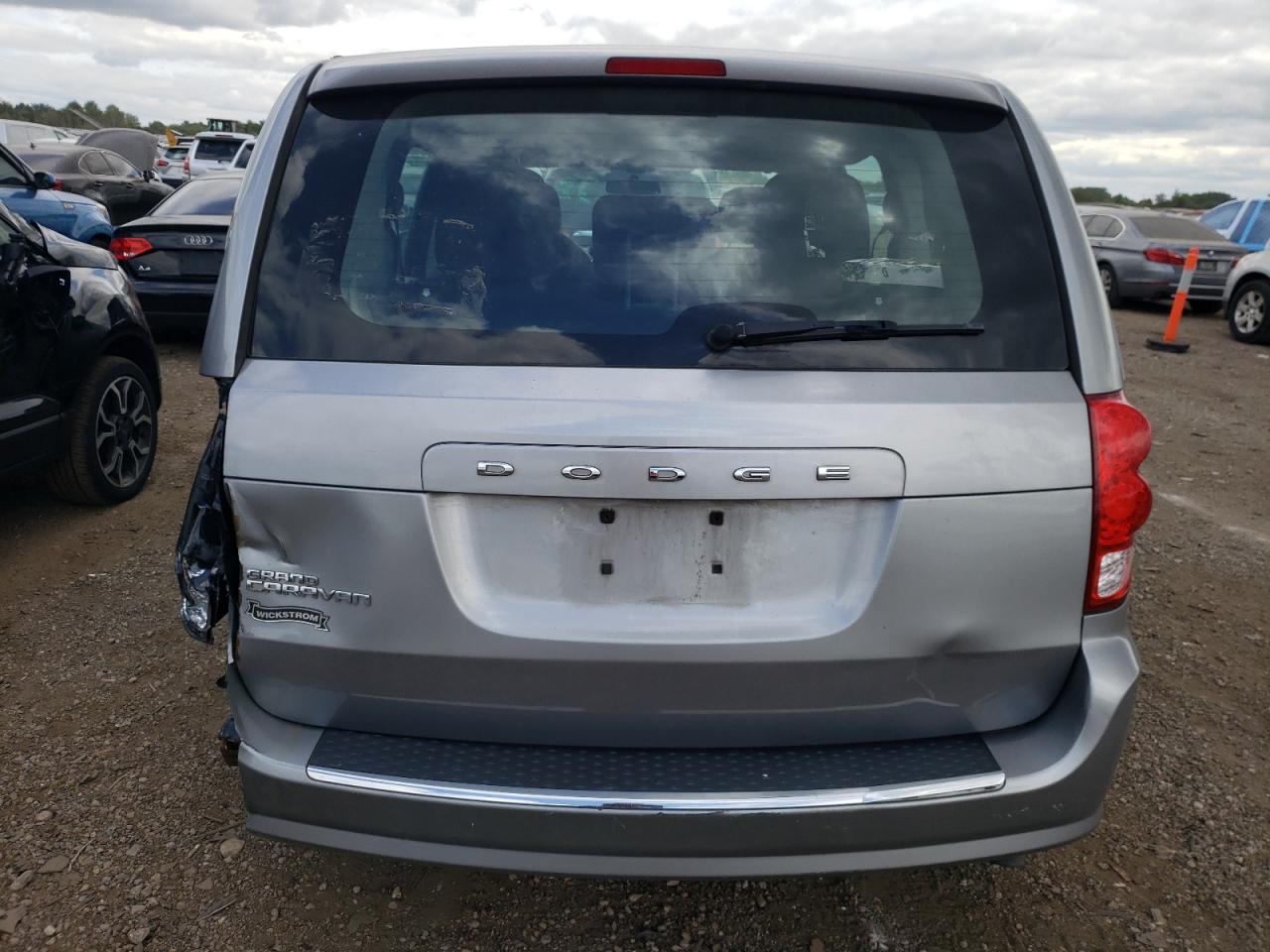 2016 Dodge Caravan VIN 2C4RDGBGXGR369091 Copart auction photo, rear end / side damage thumbnail 6