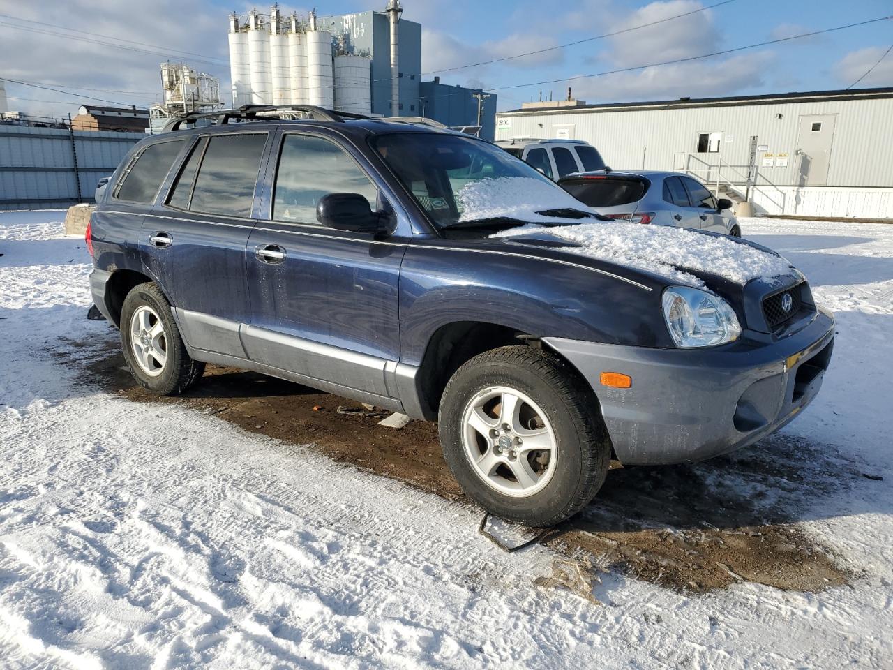 2004 Hyundai Santa Fe VIN KM8SC13E04U819968 Copart auction photo, rear end / minor dent/scratches damage thumbnail 4