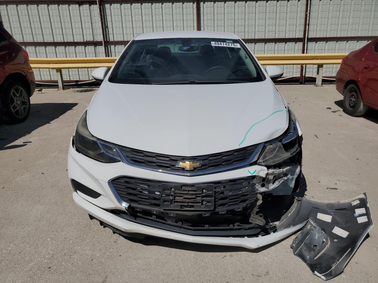 2017 Chevrolet Cruze VIN 1G1BE5SM5H7226022 Copart auction photo, front end damage thumbnail 5