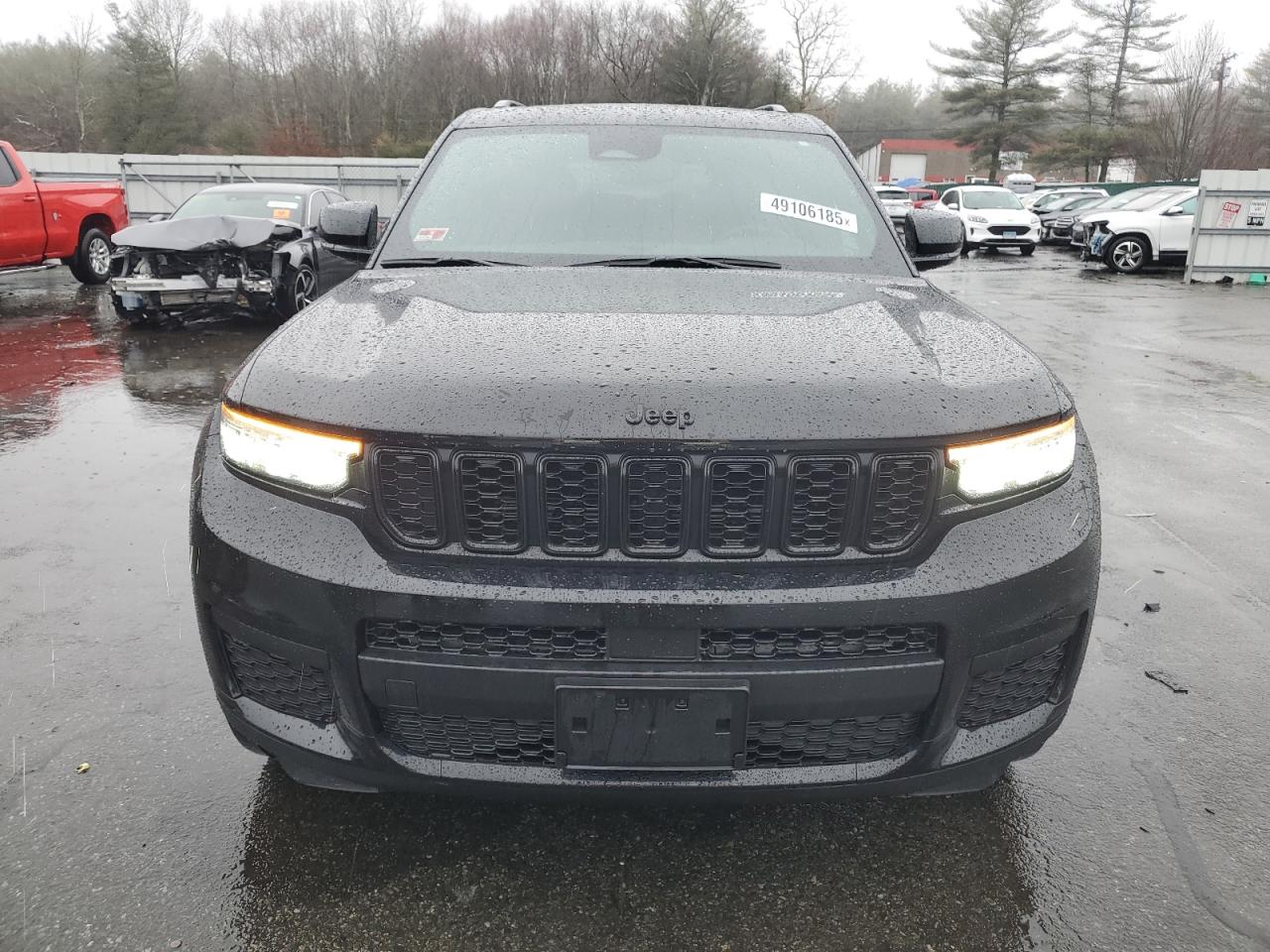 2021 Jeep Grand Cherokee VIN 1C4RJKAG9M8155973 Copart auction photo, rear end / side damage thumbnail 5