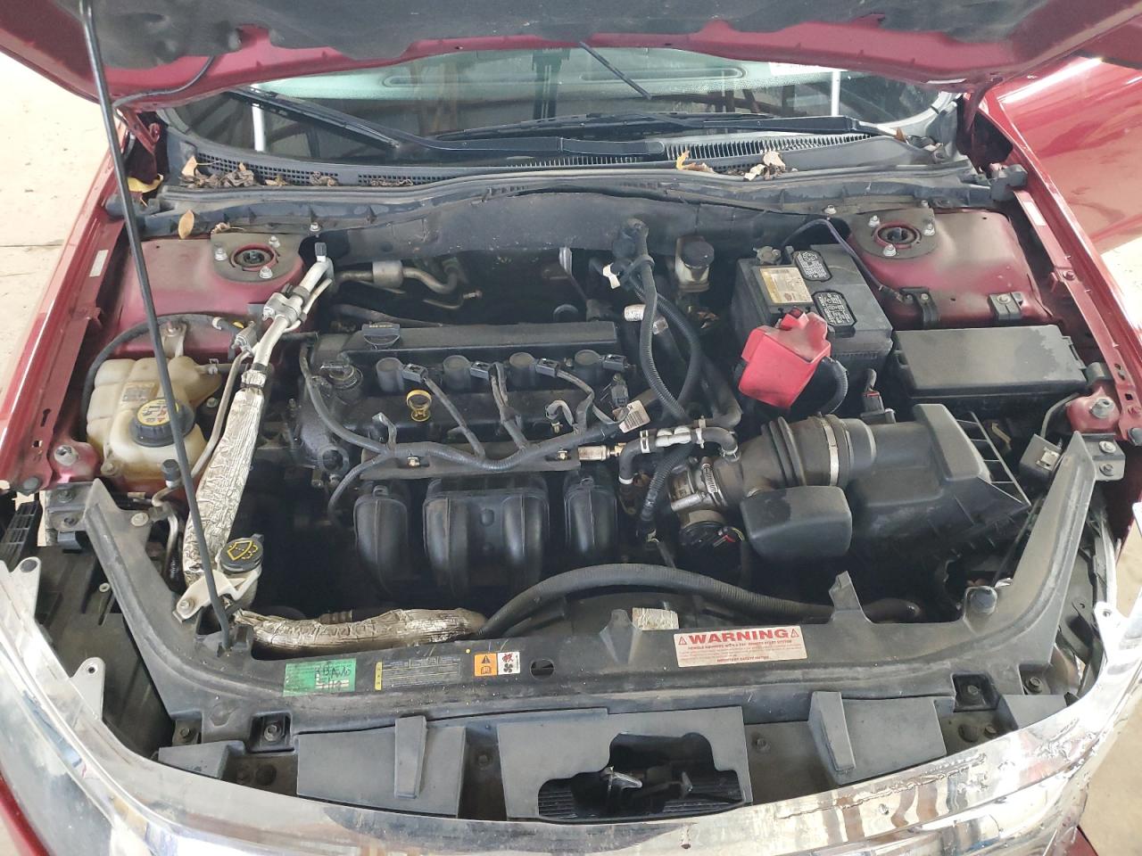 2010 Ford Fusion VIN 3FAHP0HA3AR104078 Copart auction photo, front end damage thumbnail 11