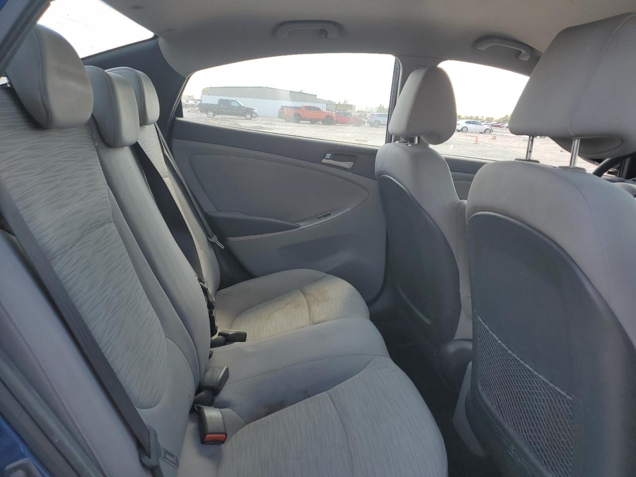 2016 Hyundai Accent VIN KMHCT4AE0GU082283 Copart auction photo, front end / side damage thumbnail 10