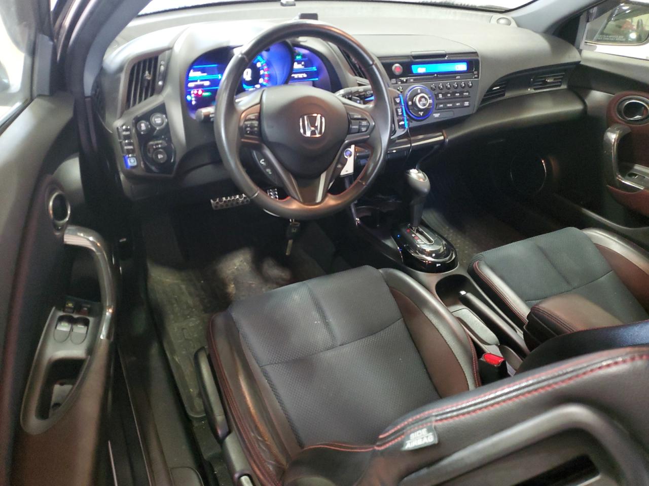 2015 Honda CR-Z VIN JHMZF1D69FS002321 Copart auction photo, side / rear end damage thumbnail 8