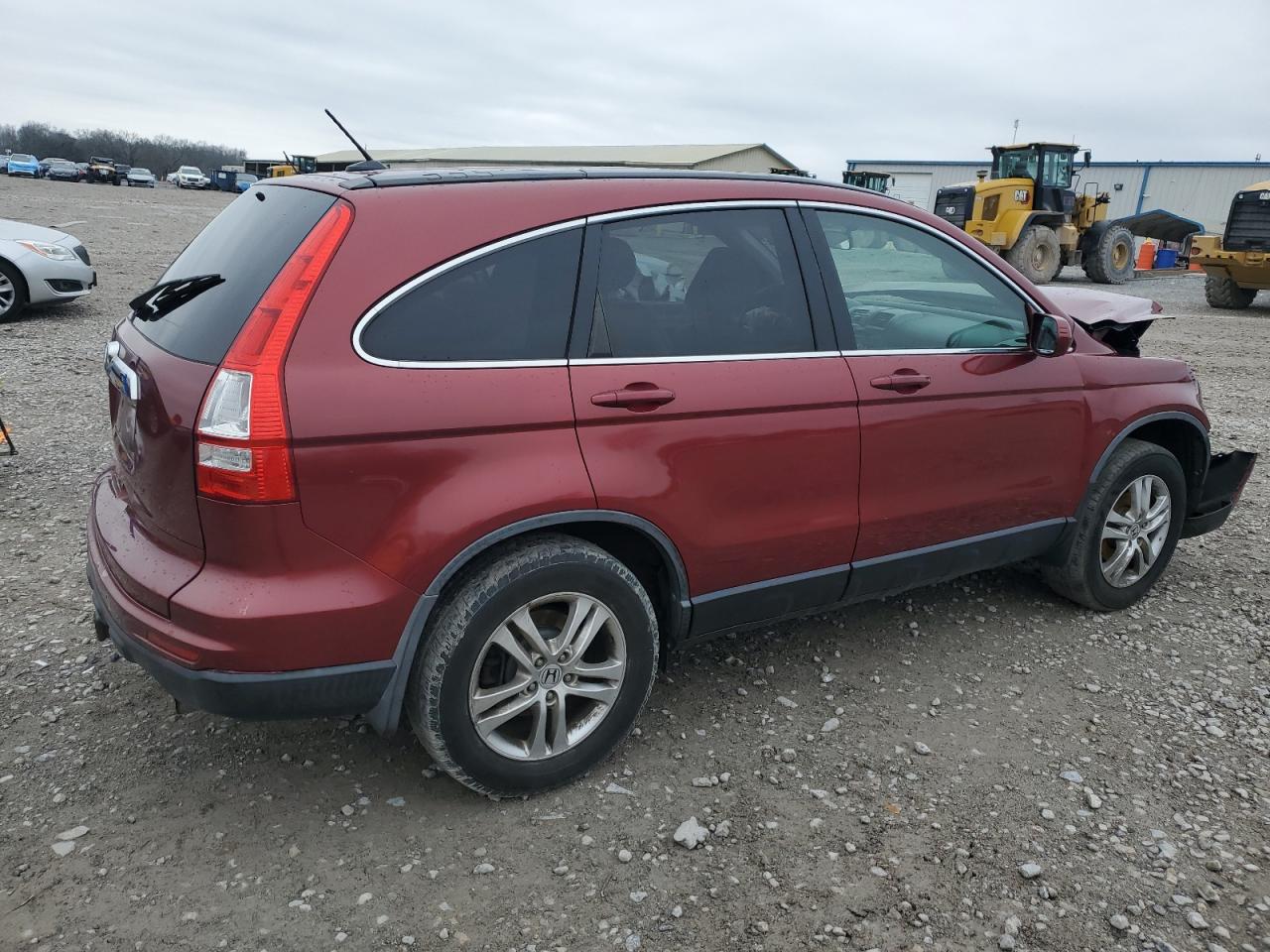 2010 Honda CR-V VIN JHLRE4H78AC013731 Copart auction photo, front end damage thumbnail 3