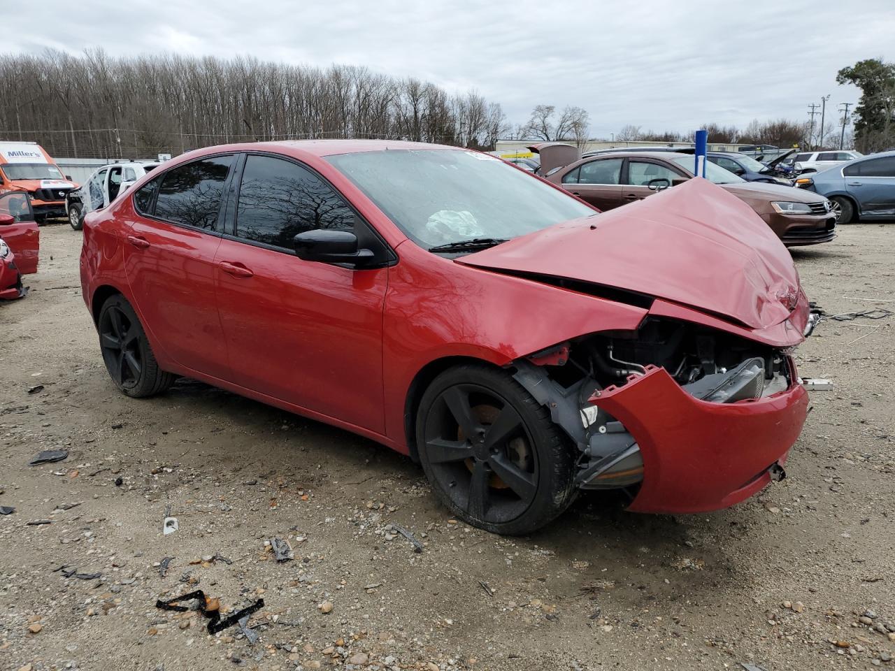 2014 Dodge Dart VIN 1C3CDFBB4ED775389 Copart auction photo, front end / minor dent/scratches damage thumbnail 4