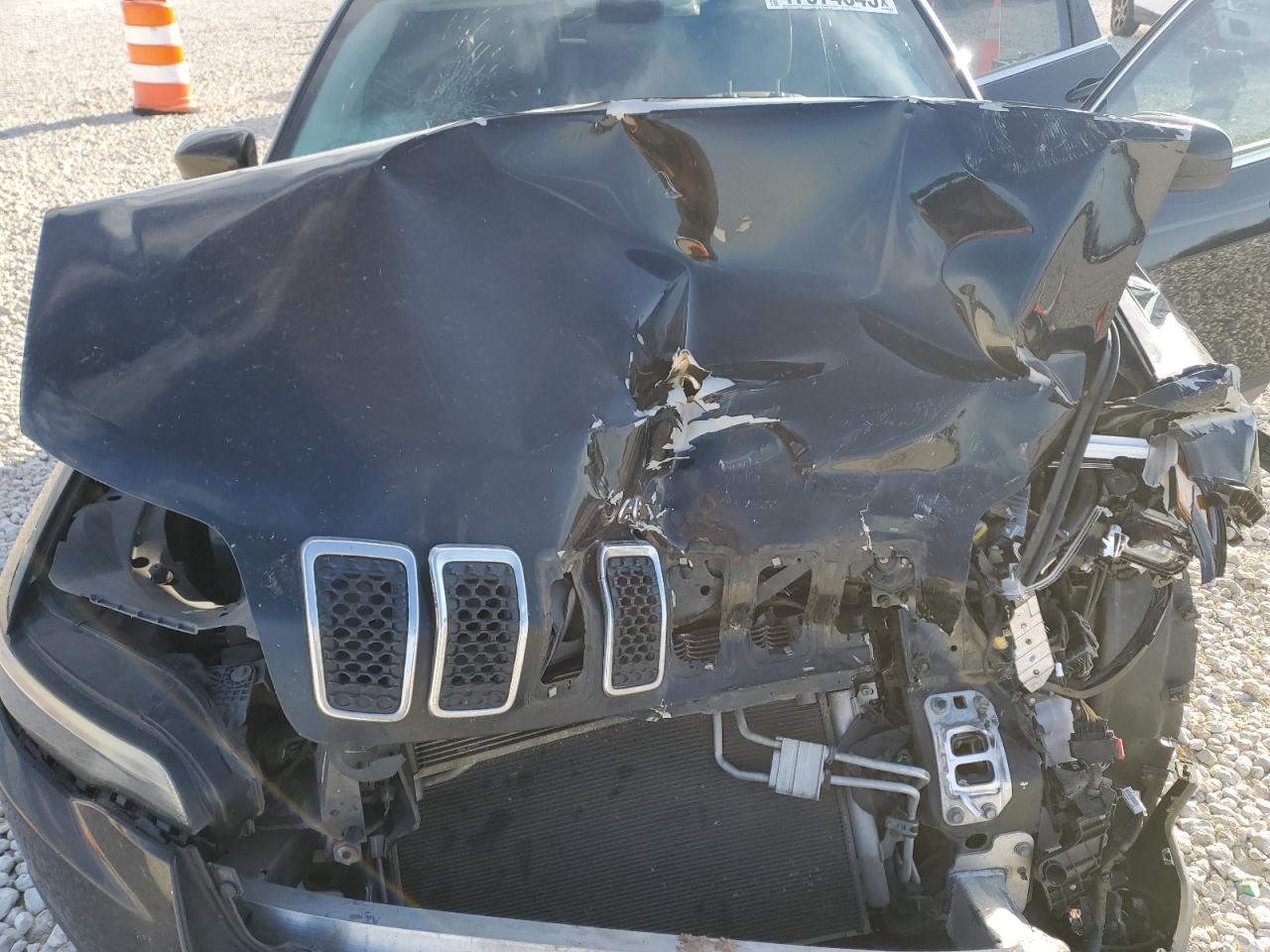 2019 Jeep Grand Cherokee VIN 1C4PJLLB0KD111637 Copart auction photo, front end damage thumbnail 13