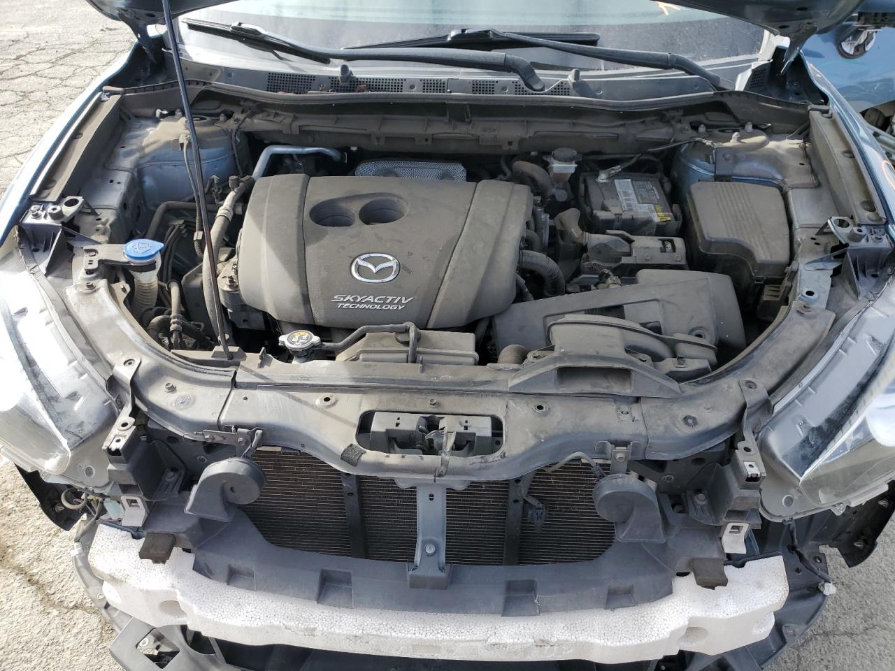 2016 Mazda CX-5 VIN JM3KE2BY7G0910867 Copart auction photo, all over damage thumbnail 11
