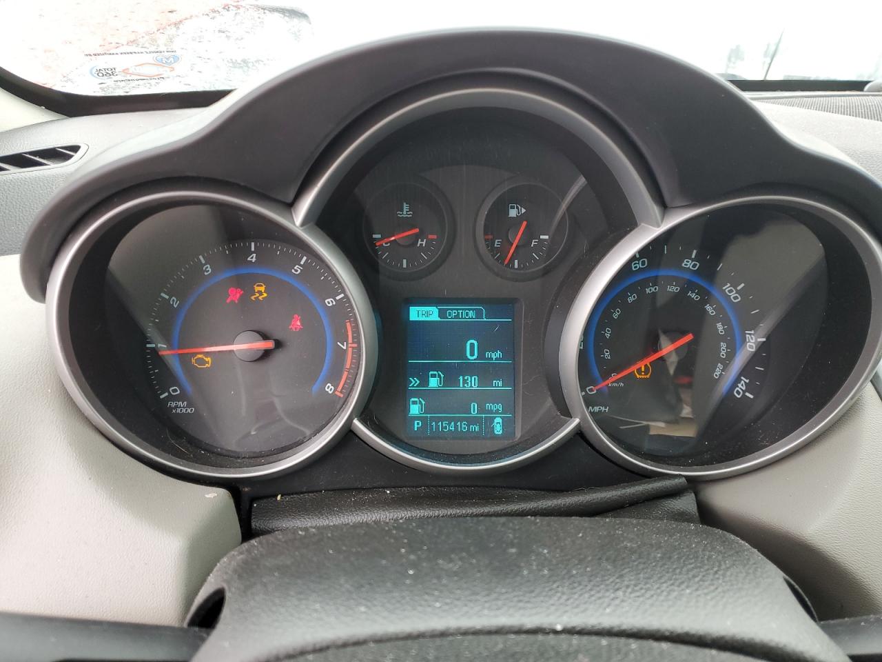 2016 Chevrolet Cruze VIN 1G1PC5SH7G7181159 Copart auction photo, front end damage thumbnail 9