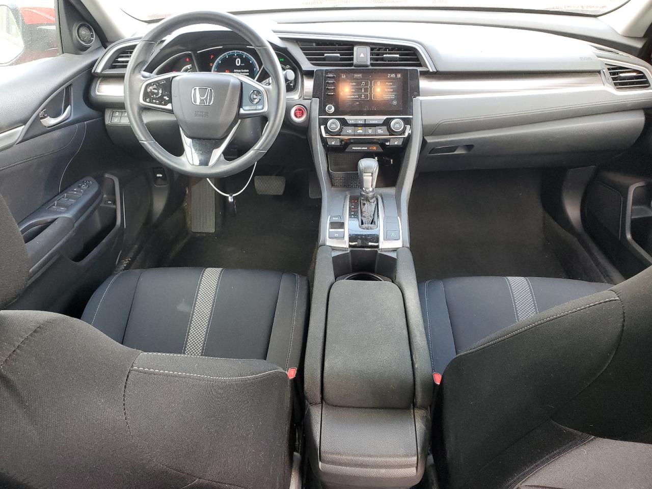 2020 Honda Civic VIN 2HGFC1F36LH680397 Copart auction photo, side damage thumbnail 8