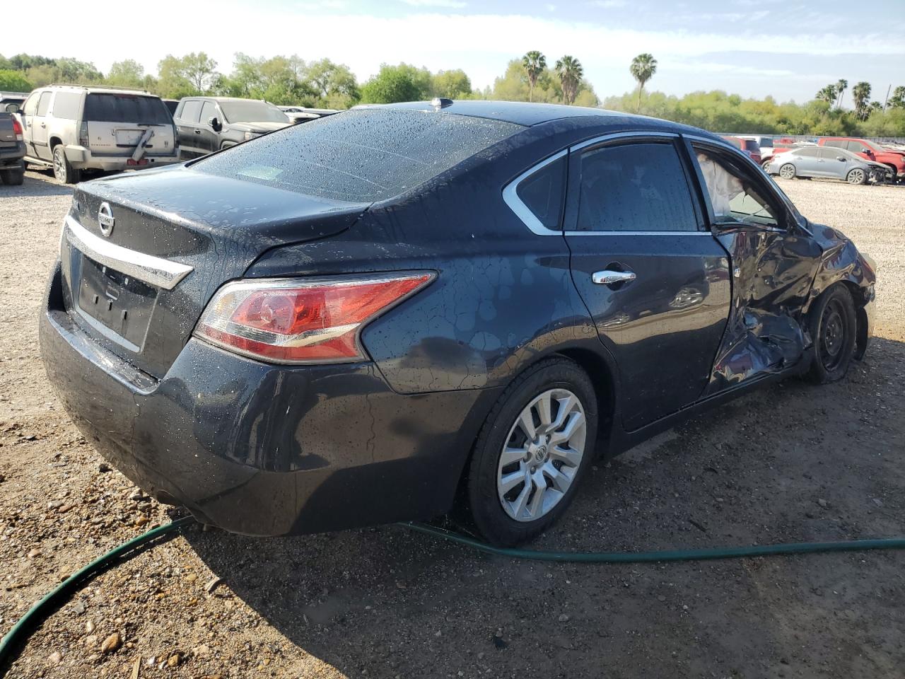 2014 Nissan Altima VIN 1N4AL3AP9EC172564 Copart auction photo, side / front end damage thumbnail 3