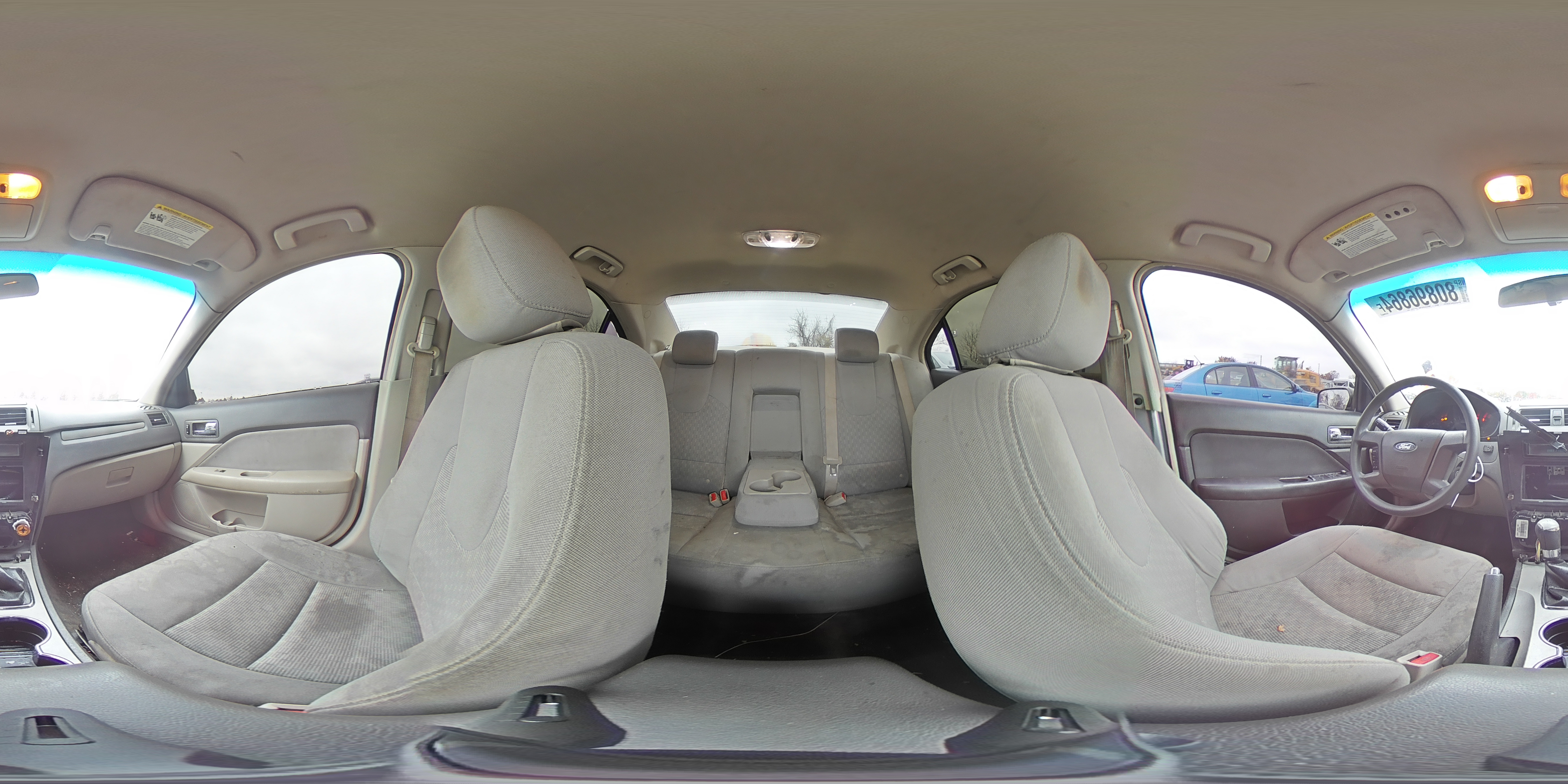 2010 Ford Fusion VIN 3FAHP0GA6AR158766 Copart auction photo, front end / side damage thumbnail 13