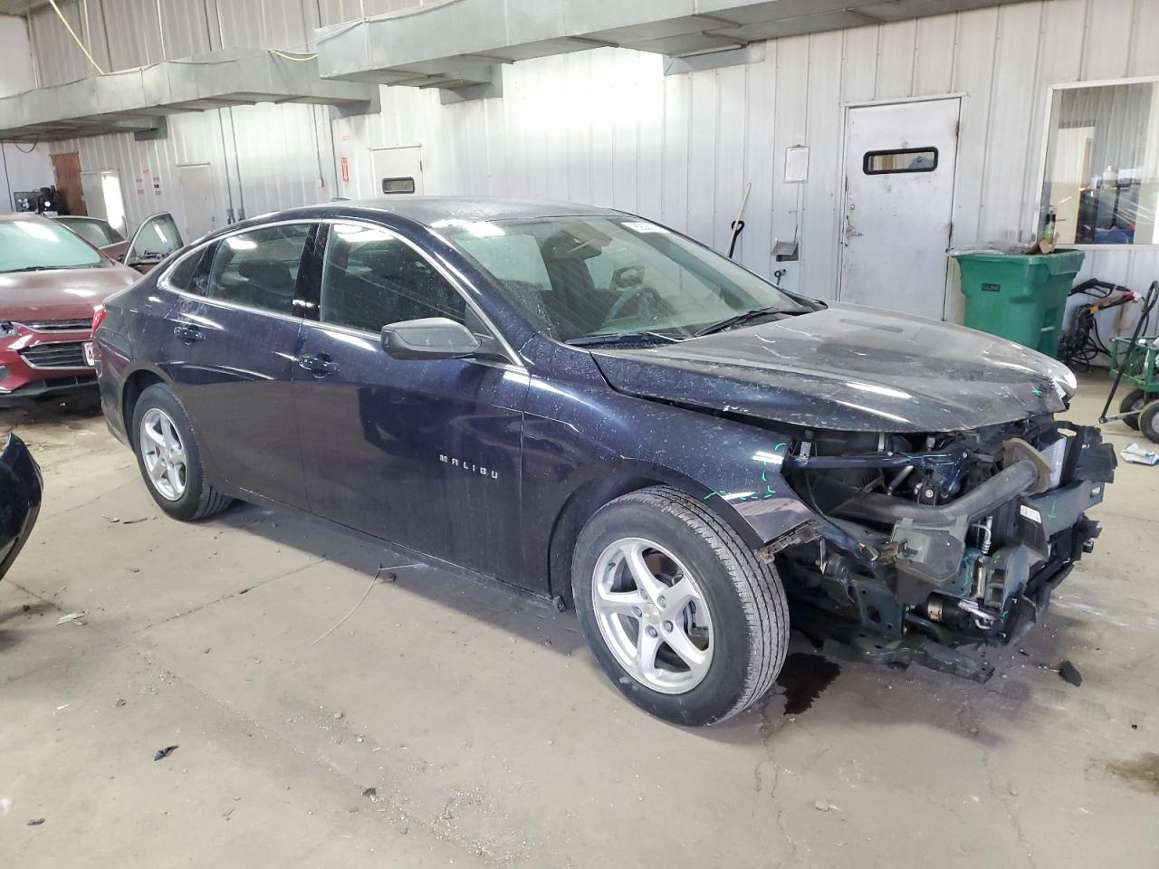 2017 Chevrolet Malibu VIN 1G1ZB5ST5HF219723 Copart auction photo, front end damage thumbnail 4