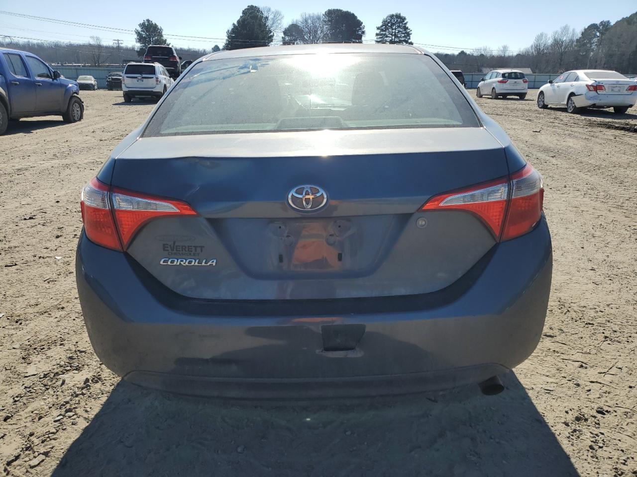 2015 Toyota Corolla VIN 5YFBURHE9FP188906 Copart auction photo, front end damage thumbnail 6