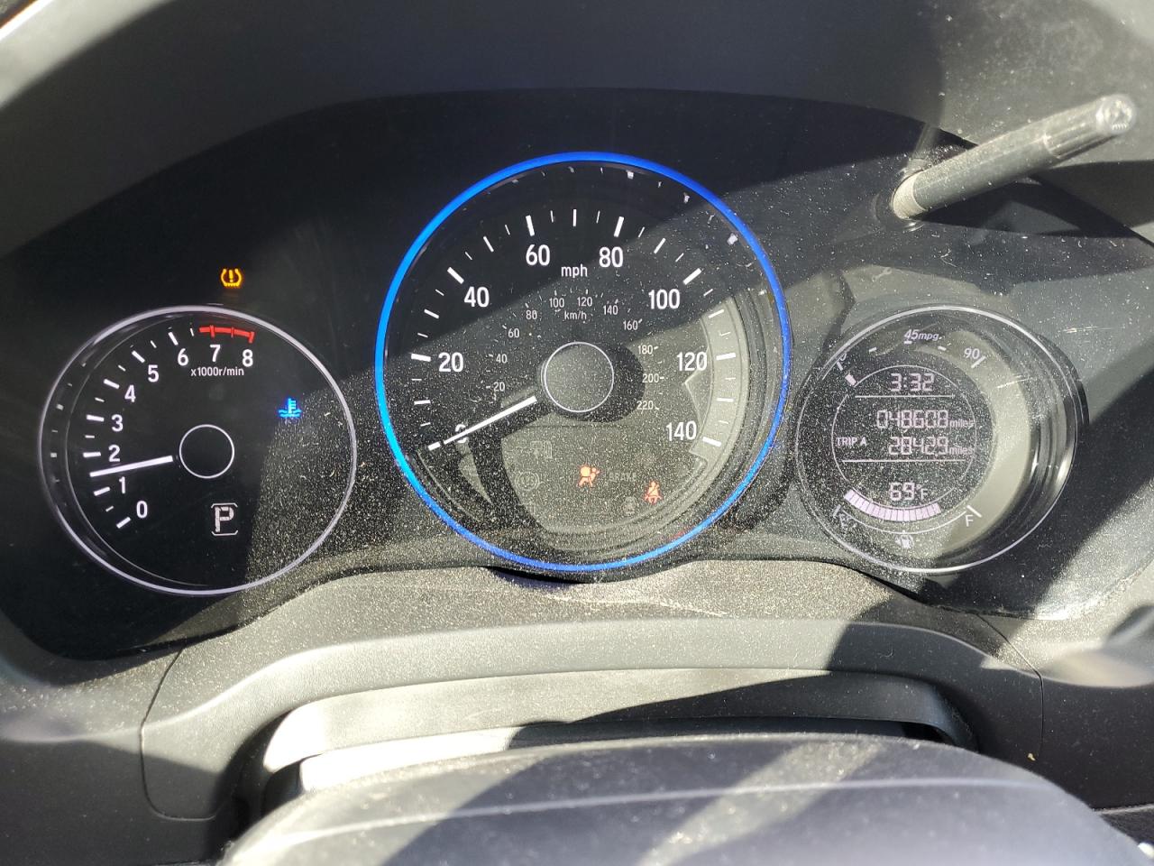 2022 Honda HR-V VIN 3CZRU5H35NM708878 Copart auction photo, front end / minor dent/scratches damage thumbnail 9