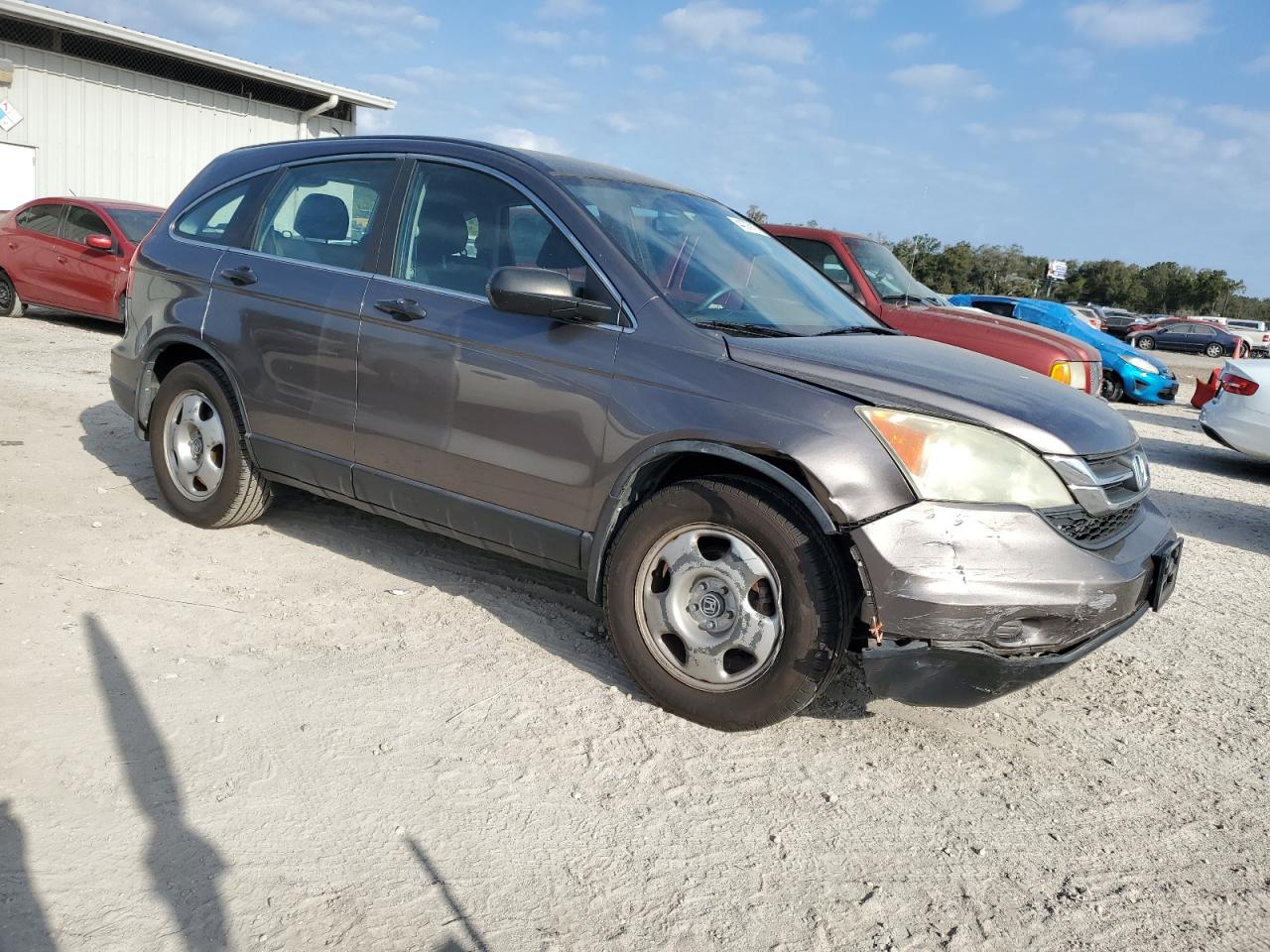 2010 Honda CR-V VIN 5J6RE4H31AL071961 Copart auction photo, front end / all over damage thumbnail 4