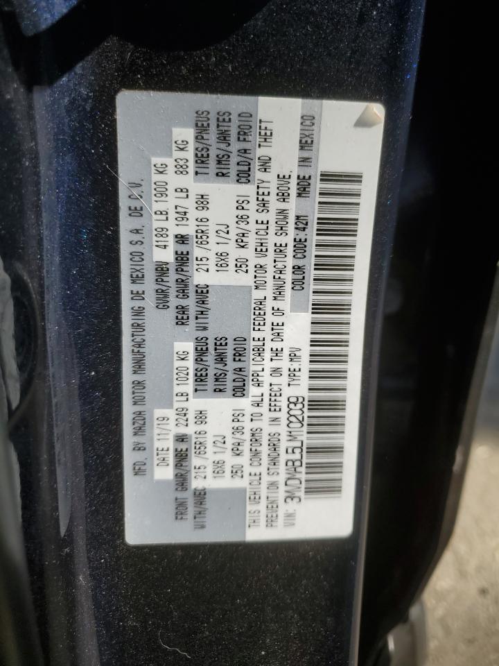 2020 Mazda CX-30 VIN 3MVDMABL5LM102039 Copart auction photo, front end / minor dent/scratches damage thumbnail 15