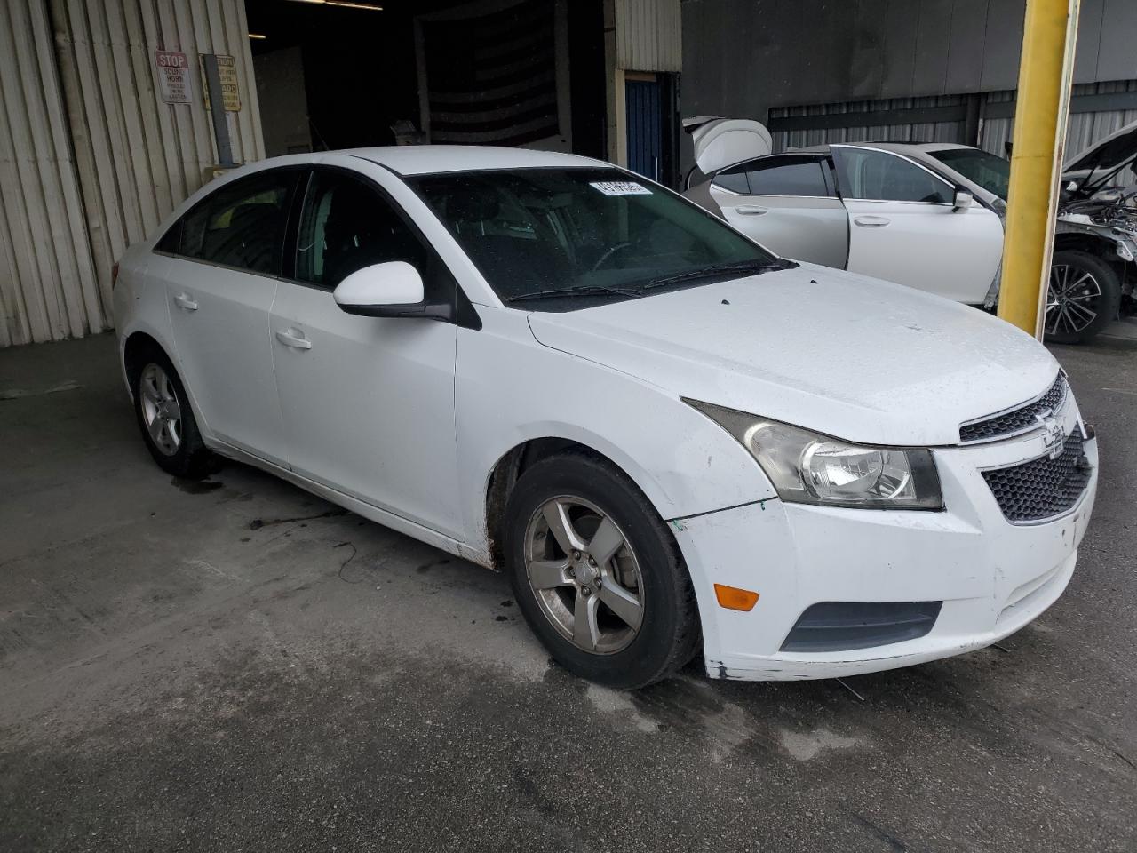 2013 Chevrolet Cruze VIN 1G1PC5SB6D7303470 Copart auction photo, front end / rear end damage thumbnail 4