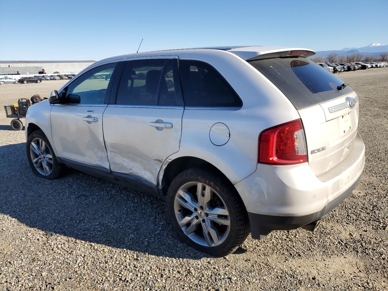 2011 Ford Edge VIN 2FMDK4KC8BBB41437 Copart auction photo, side / front end damage thumbnail 2