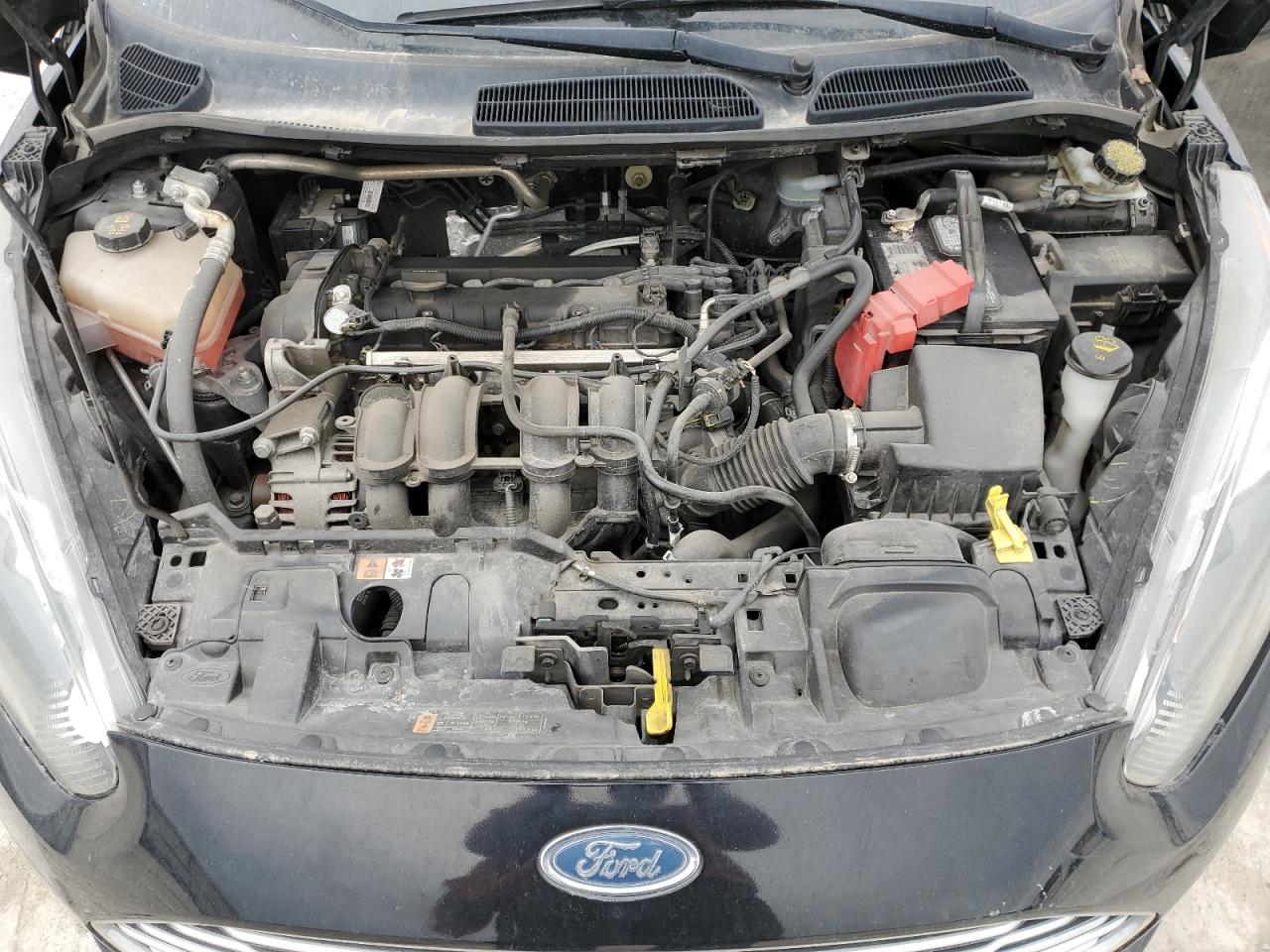 2019 Ford Fiesta VIN 3FADP4BJ9KM108763 Copart auction photo, front end / side damage thumbnail 12