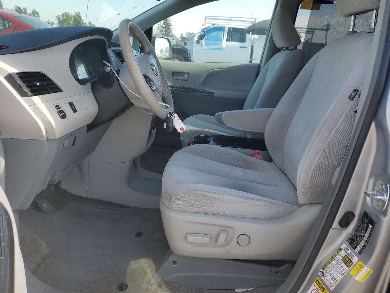 2014 Toyota Sienna VIN 5TDKK3DC2ES474335 Copart auction photo, front end damage thumbnail 7