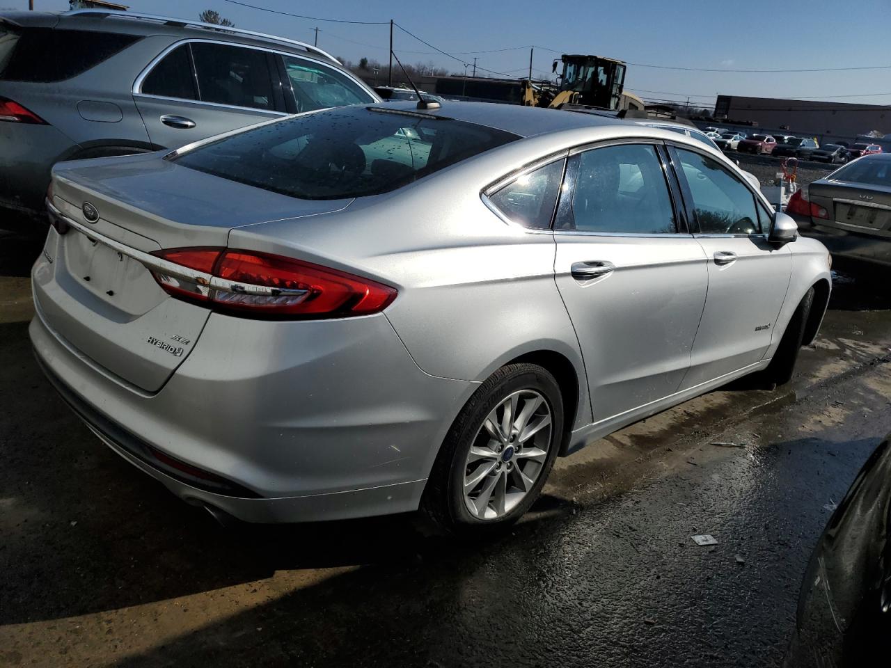 2017 Ford Fusion VIN 3FA6P0LU7HR355155 Copart auction photo, normal wear / mechanical damage thumbnail 3