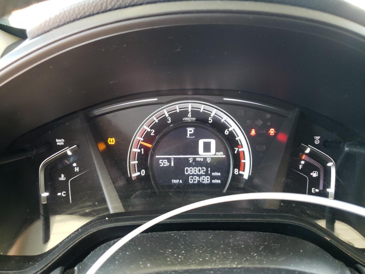 2019 Honda CR-V VIN 2HKRW5H35KH402037 Copart auction photo, front end damage thumbnail 9