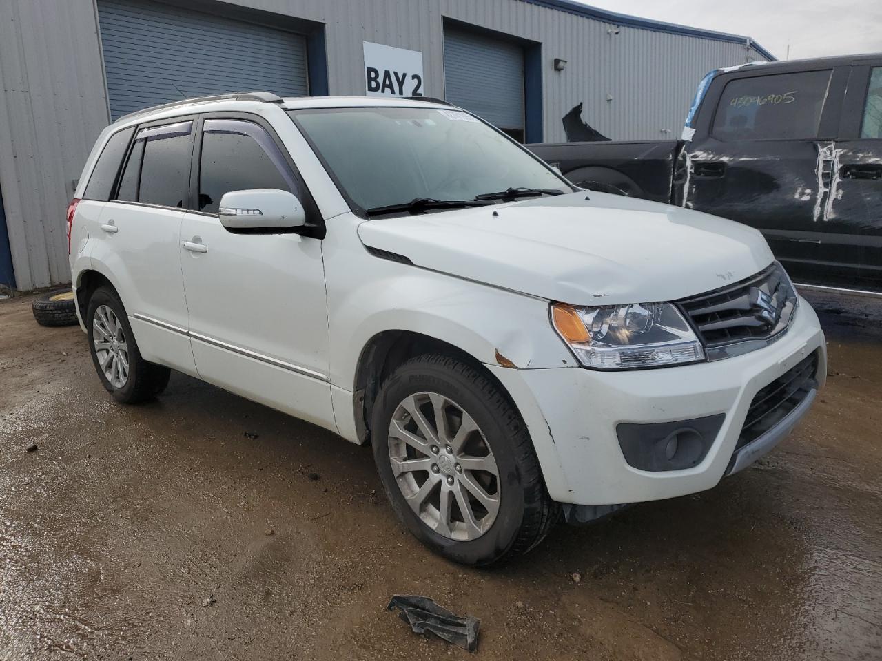 2013 Suzuki Grand Vitara VIN JS3TD0D73D4100411 Copart auction photo, side / front end damage thumbnail 4