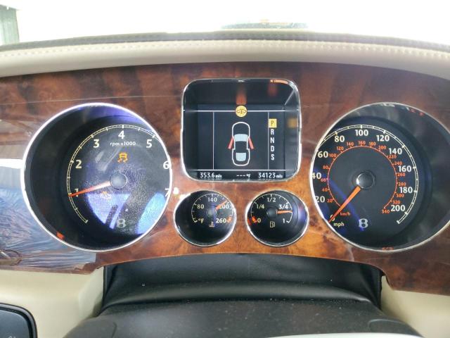 2007 Bentley Continental VIN SCBCR73W97C043890 Copart auction photo, front end / side damage thumbnail 9