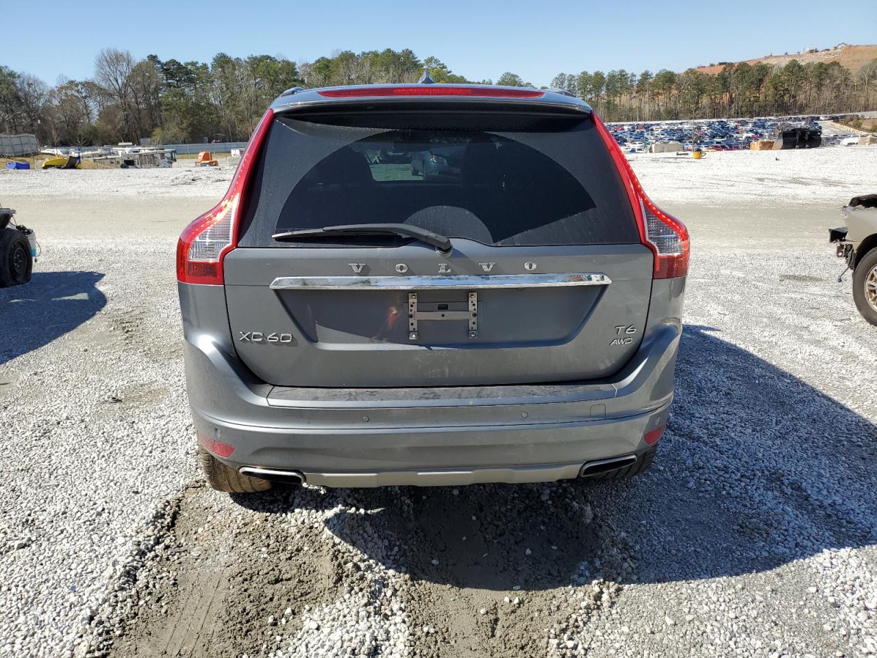 2017 Volvo XC60 VIN YV449MRU1H2124487 Copart auction photo, front end damage thumbnail 6