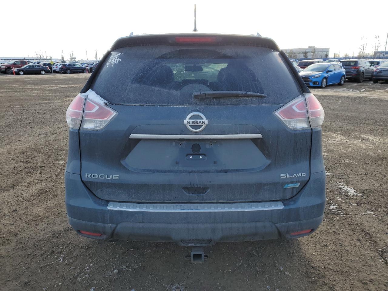 2014 Nissan Rogue VIN 5N1AT2MV4EC843066 Copart auction photo, hail / minor dent/scratches damage thumbnail 6