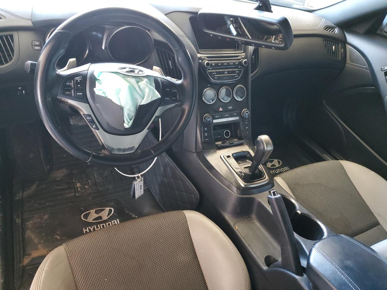2014 Hyundai Genesis VIN KMHHT6KD0EU114928 Copart auction photo, front end damage thumbnail 8
