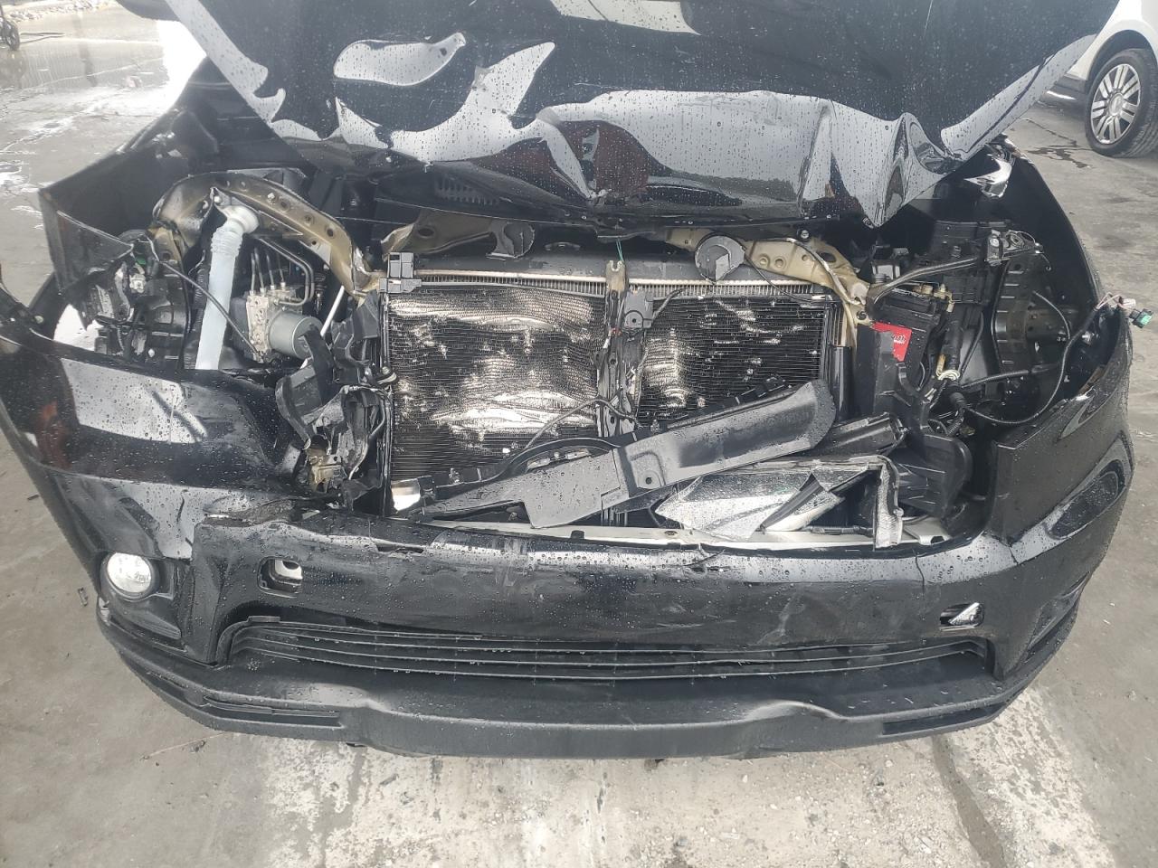 2015 Toyota Highlander VIN 5TDKKRFH4FS056789 Copart auction photo, front end / side damage thumbnail 12