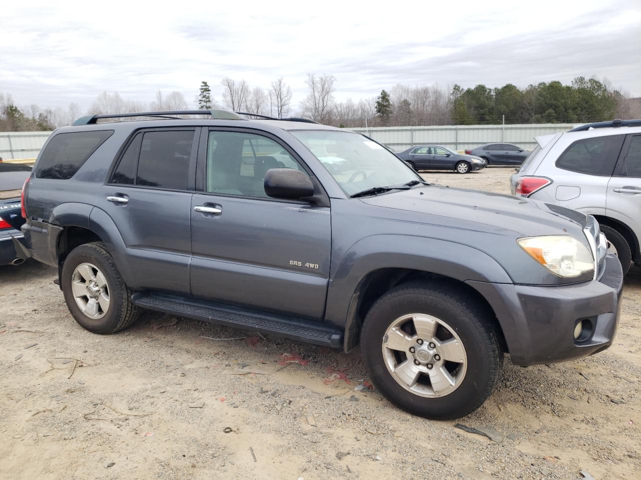 2007 Toyota 4Runner VIN JTEBT14R570065348 Copart auction photo, rear end / minor dent/scratches damage thumbnail 4