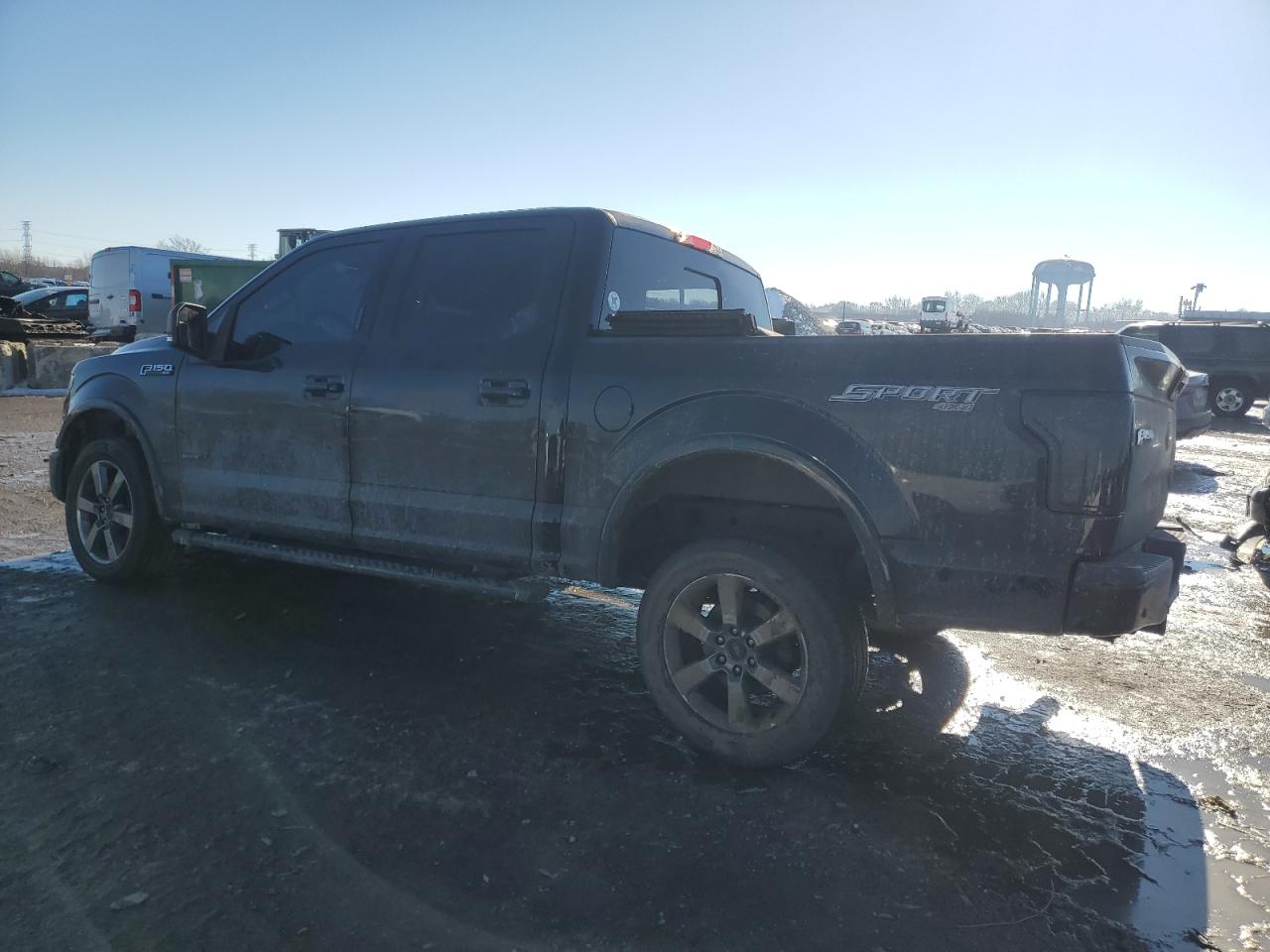 2017 Ford F-150 VIN 1FTEW1EP9HFB51122 Copart auction photo, front end / side damage thumbnail 2