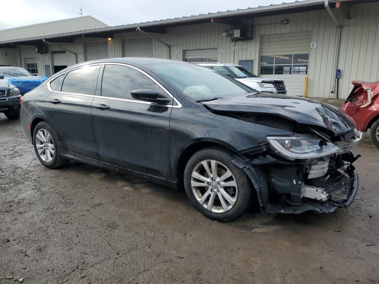 2015 Chrysler 200 VIN 1C3CCCAB7FN697835 Copart auction photo, front end / minor dent/scratches damage thumbnail 4