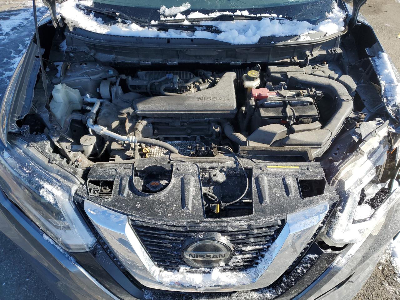 2019 Nissan Rogue VIN JN8AT2MV1KW386980 Copart auction photo, front end / side damage thumbnail 12