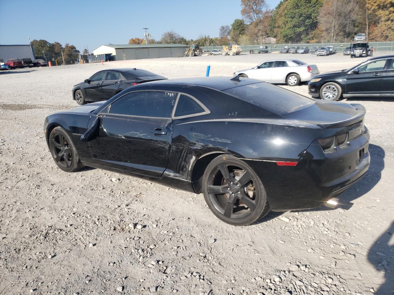 2012 Chevrolet Camaro VIN 2G1FB1E3XC9118492 Copart auction photo, side damage thumbnail 2