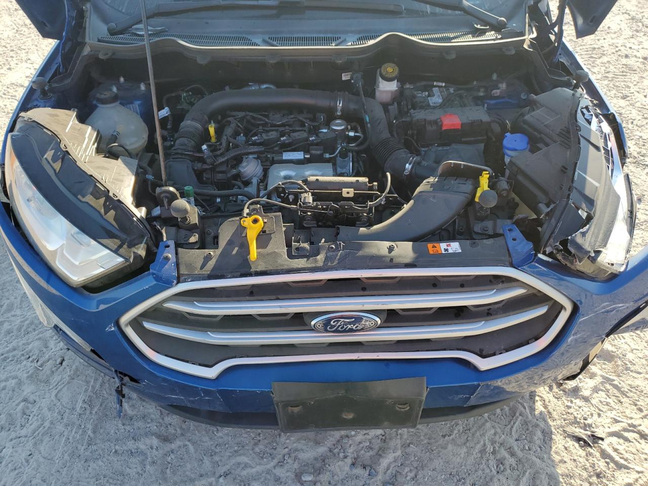 2020 Ford EcoSport VIN MAJ3S2GE0LC355487 Copart auction photo, front end / side damage thumbnail 13