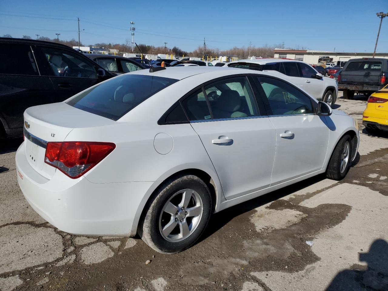 2016 Chevrolet Cruze VIN 1G1PE5SBXG7226813 Copart auction photo, side / front end damage thumbnail 3