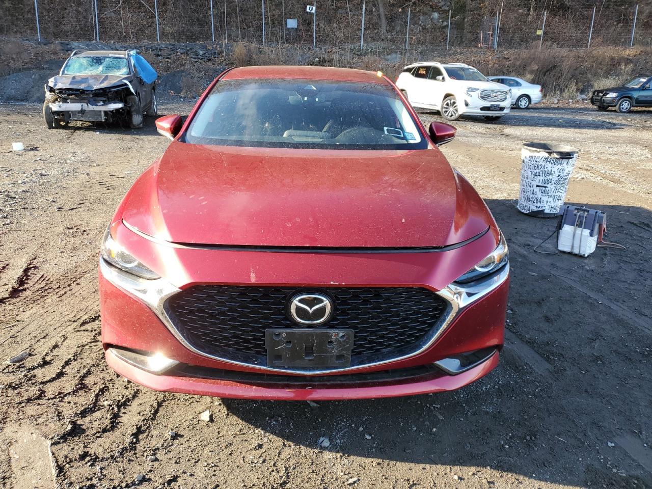 2019 Mazda 3 VIN JM1BPBAM7K1139086 Copart auction photo, rear end / minor dent/scratches damage thumbnail 5