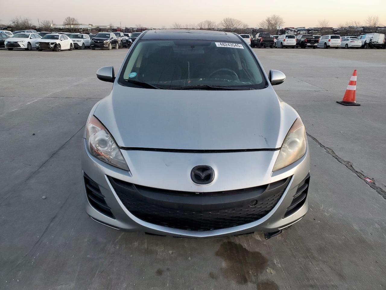 2010 Mazda 3 VIN JM1BL1SG1A1260130 Copart auction photo, side damage thumbnail 5