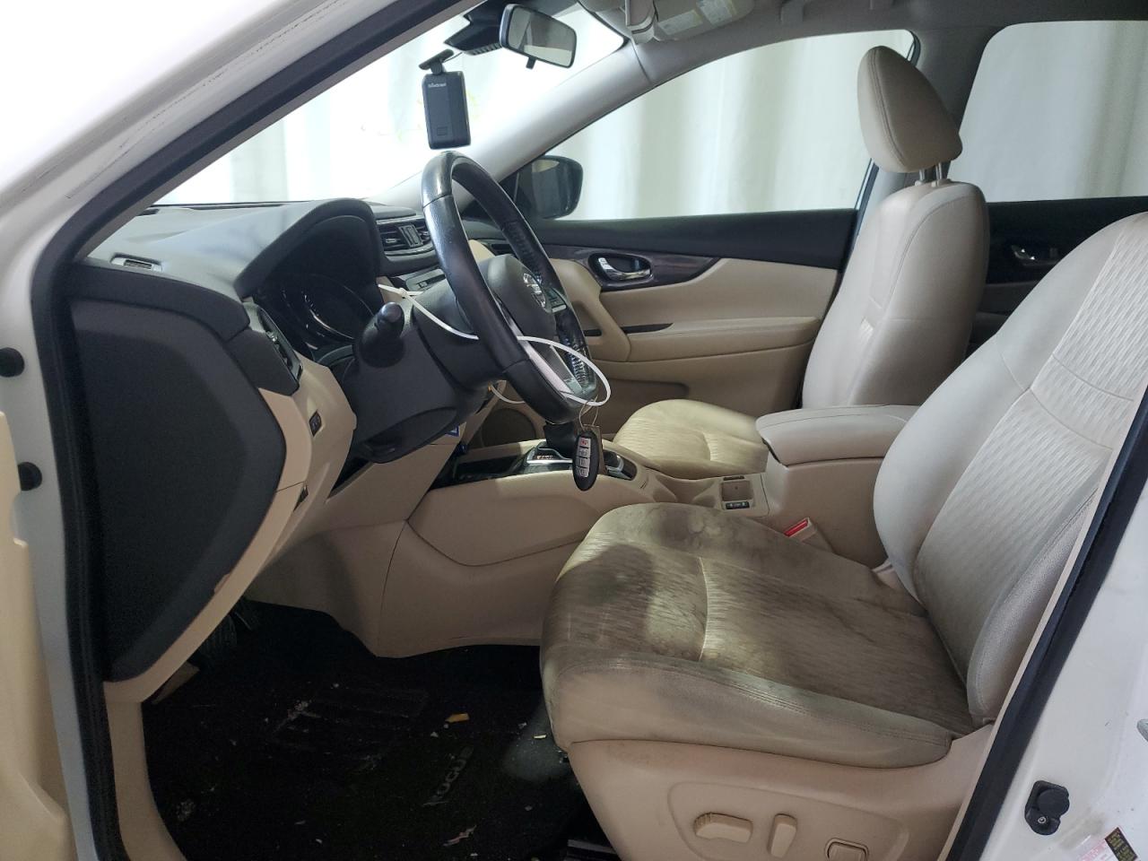2019 Nissan Rogue VIN JN8AT2MT1KW254395 Copart auction photo, side damage thumbnail 7